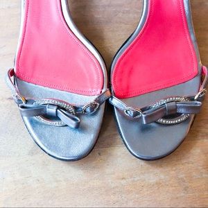 Judith Lieber Jeweled Kitten Heel